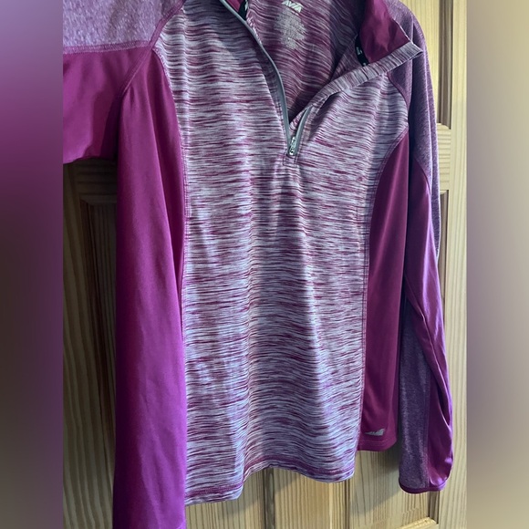 Women’s Avia Purple Pullover 1/4 Zippered Front Size XXL - Picture 2 of 7